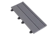 L6-Streifen - Farbe grau, WPC-Platte 1 Stk. 21x24x500 - Image 2