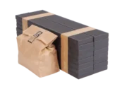 Big BOX C6 - WPC Anthrazit Terrassendiele 16 Stk. - 21x80x500 mm und Verbinder