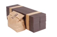 Big BOX C6 - Walnuss WPC Terrassendielen 16 Stk. - 21x80x500 mm und Verbinder