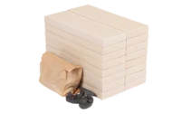 BOX C3 - WPC Terrassendielen Ahorn 16 Stk. - 21x80x248 mm und Verbinder